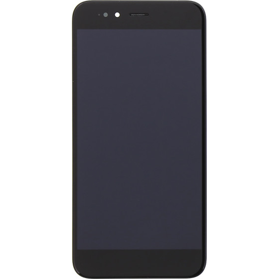 Compatible LCD Display + Touch Unit + Front Cover for Xiaomi Mi A1 Black OEM - (2436953)