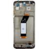 Compatible LCD Display + Touch Unit + Front Cover for Xiaomi Redmi 10 2022 Black OEM - (57983110645)