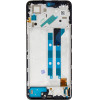 Compatible LCD Display + Touch Unit + Front Cover for Xiaomi Redmi Note 11 Pro Black OEM - (57983109547)