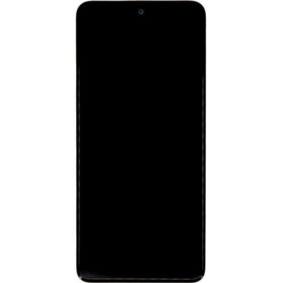 Compatible LCD Display + Touch Unit + Front Cover for Xiaomi Redmi Note 11 Pro Black OEM - (57983109547)