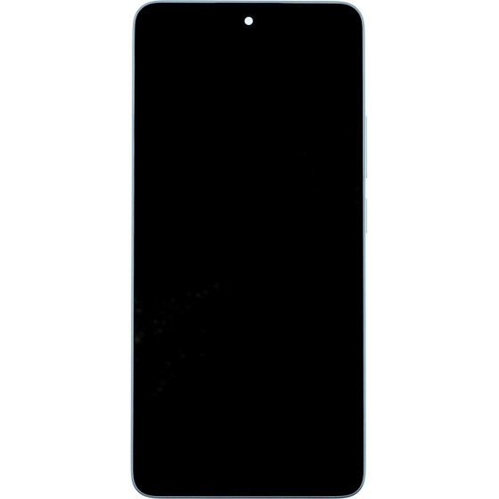 Compatible LCD Display + Touch Unit + Front Cover for Xiaomi Redmi Note 13 4G Ice Blue OEM - (57983122878)
