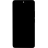 Compatible LCD Display + Touch Unit + Front Cover for Xiaomi Redmi Note 13 4G Midnight Black OEM - (57983120950)