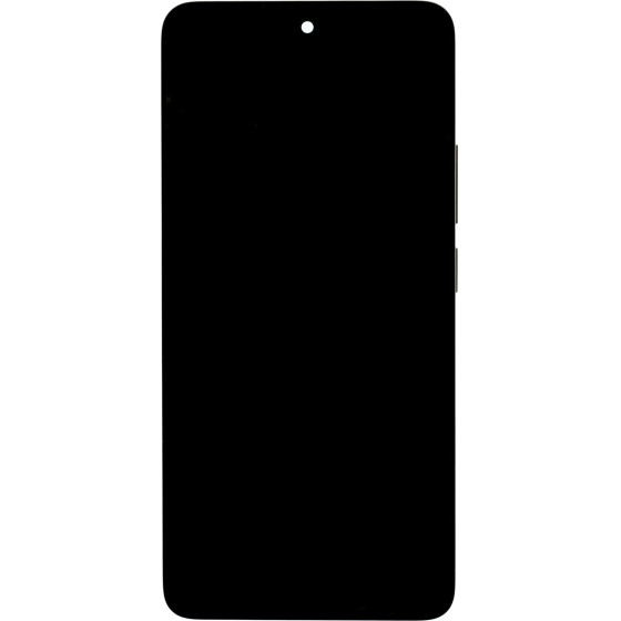 Compatible LCD Display + Touch Unit + Front Cover for Xiaomi Redmi Note 13 4G Midnight Black OEM - (57983120950)