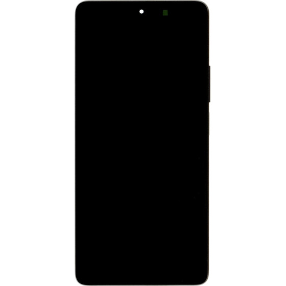 Compatible LCD Display + Touch Unit + Front Cover for Xiaomi Redmi Note 13 5G Graphite Black OEM - (57983120475)