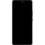 Compatible LCD Display + Touch Unit + Front Cover for Xiaomi Redmi Note 14 Pro 4G Midnight Black OEM - (57983125224)