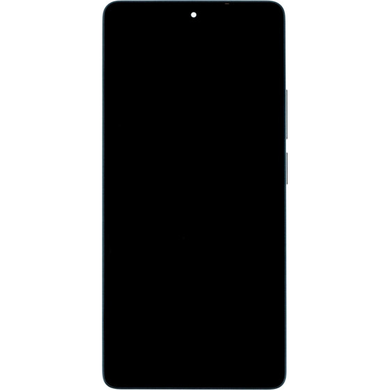Compatible LCD Display + Touch Unit + Front Cover for Xiaomi Redmi Note 14S Ocean Blue OEM - (57983127495)