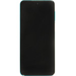 Compatible LCD Display + Touch Unit + Front Cover for Xiaomi Redmi Note 9 Pro/9S/9 Pro Max Aurora Blue OEM - (2453775)