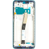 Compatible LCD Display + Touch Unit + Front Cover for Xiaomi Redmi Note 9 Pro/9S/9 Pro Max Aurora Blue OEM - (2453775)