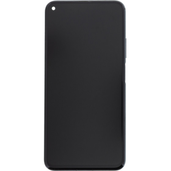 Compatible LCD Display + Touch Unit + Front Cover Honor 20 Black OEM - (2449053)