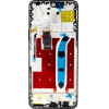 Compatible LCD Display + Touch Unit + Front Cover Honor X8 Midnight Black OEM - (57983110686)