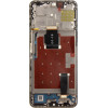 Compatible LCD Display + Touch Unit + Front Cover Honor X8a/90 Lite Silver OEM - (57983118502)