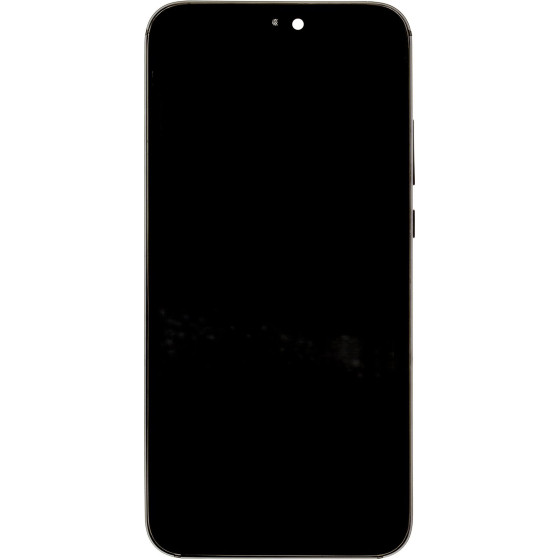 Compatible LCD Display + Touch Unit + Front Cover Huawei P20 Lite Black (No Logo) OEM - (57983121782)