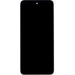 Compatible Motorola E15/G05 LCD Display + Touch Unit Black + Front Cover OEM - (57983125390)