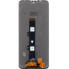 Compatible Motorola E20 LCD Display + Touch Unit Black OEM - (57983107084)