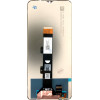 Compatible Motorola E22 LCD Display + Touch Unit Black OEM - (57983114126)