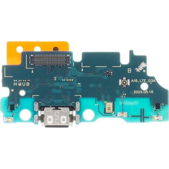 Compatible Samsung A165 Galaxy A16 4G Board with Charging Connector OEM - (57983125386)