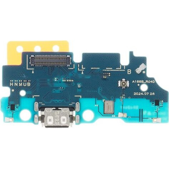 Compatible Samsung A166 Galaxy A16 5G Board with Charging Connector OEM - (57983125385)