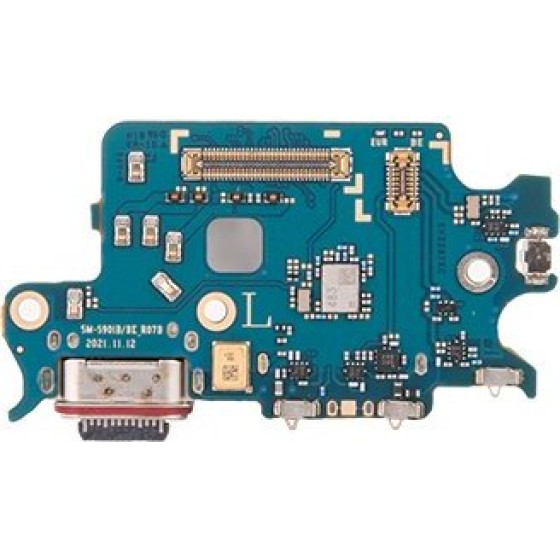 Compatible Samsung S901B Galaxy S22 Board with Charging Connector OEM - (57983109094)