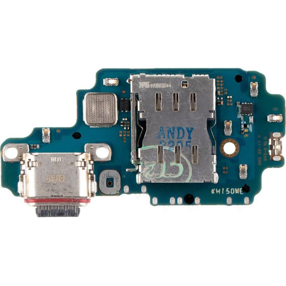 Compatible Samsung S908B Galaxy S22 Ultra Board with Charging Connector OEM - (57983109098)
