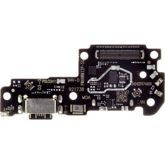 Compatible Xiaomi Redmi Note 12 Pro 5G Board with Charging Connector OEM - (57983115166)