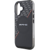 AMG Rhombs Magsafe Case For Iphone 16 Plus Black/Red - (AMHMP16M24HRDKR)