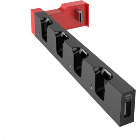 iPega 9186 Charger Dock Pro N-Switch a Joy-Con Black/Red - (PG-9186)