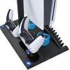 iPega P5013 Charger And Cooling Station For PS5 And PS5 Controller Black - (PG-P5013B)