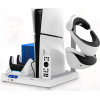 iPega P5S028 All-in-One Charging Stand With Cooling For PS5/PS5 Slim/PS5 Pro White - (PG-P5S028)