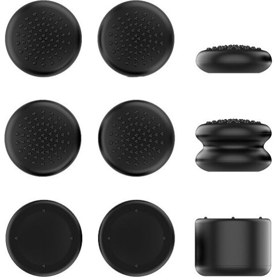 iPega SW2026B Thumb Grips Joycon Controller For Nintendo Switch 2 6pCs Black - (PG-SW2026B)