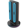 iPega SW2051 Charger Dock With Rgb For Joycon Controllers Nintendo Switch 2 Black - (PG-SW2051)
