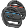 iPega SW2054 Racing Wheel For Joycon Controllers Nintendo Switch 2 Black - (PG-SW2054)