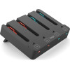 iPega SW2081 Charger Dock For Joycon Controllers Nintendo Switch 1/2 Black - (PW-SW2081)