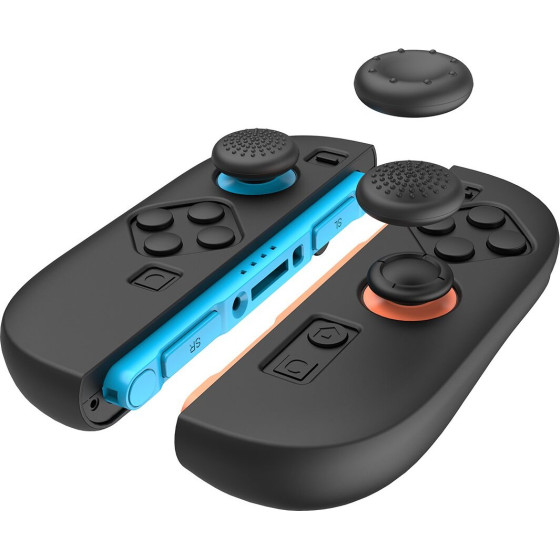 iPega SW2083A Silicone Joycon Controller Covers For Nintendo Switch 2 Black - (PG-SW2083A)