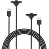 iPega SW2119A Charging Cable (3m, 2pcs) For Joycon Controller Nintendo Switch 2 Red/Blue - (PG-SW2119A)
