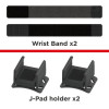 iPega SW2136 Sports Bands For Nintendo Switch 2 Joycon Black - (PG-SW2136)