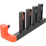 iPega SW2185 Charger Dock For Joycon Controllers Nintendo Switch 2 Black - (PG-SW2185)