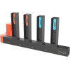 iPega SW2185 Charger Dock For Joycon Controllers Nintendo Switch 2 Black - (PG-SW2185)