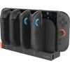 iPega SW2185 Charger Dock For Joycon Controllers Nintendo Switch 2 Black - (PG-SW2185)
