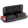 iPega SW2210 Multifunctional Charging Rgb Stand For Nintendo Switch 2 Black - (PG-SW2210)