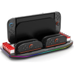 iPega SW2210 Multifunctional Charging Rgb Stand For Nintendo Switch 2 Black - (PG-SW2210)