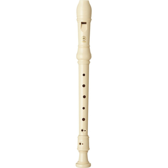 Yamaha End-Blown (fipple) Recorder Flute Soprano Abs Synthetics Ivory - (YRS-23)