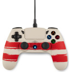 Spartan Gear - Hoplite 2 Wired Controller (Compatible With Pc And Playstation 4) (colour: Redline)