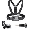 Hurtel Adjustable Harness For a Sports Camera With a Rotating Tripod And a Phone Stand 9145576282748 - (Chest Strap Mount With 360 Degree Rotation Selfie Tripod Mobile holder)