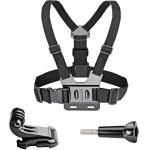 Hurtel Adjustable Harness For a Sports Camera With a Rotating Tripod And a Phone Stand 9145576282748 - (Chest Strap Mount With 360 Degree Rotation Selfie Tripod Mobile holder)