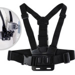 Hurtel Chest Mount - Chest Harness For Gopro Sjcam Sports Cameras - Black 7426757224880 - (Gopro Adjustable Chest Mount Harness Chesty Strap)