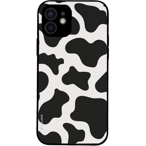 Sonique ���� Animal Print Series ��� Apple Iphone 12 Cow 01