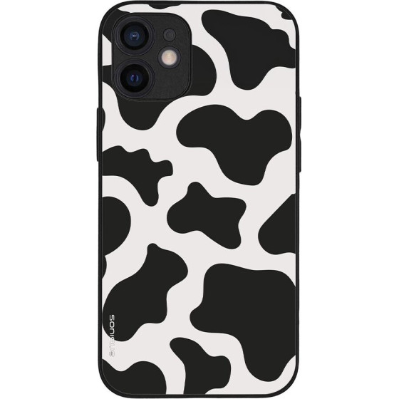 Sonique ���� Animal Print Series ��� Apple Iphone 12 Mini Cow 01