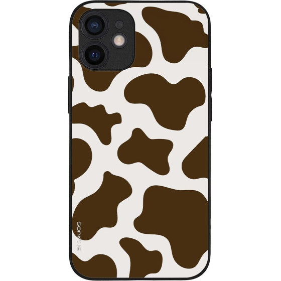 Sonique ���� Animal Print Series ��� Apple Iphone 12 Mini Cow 02