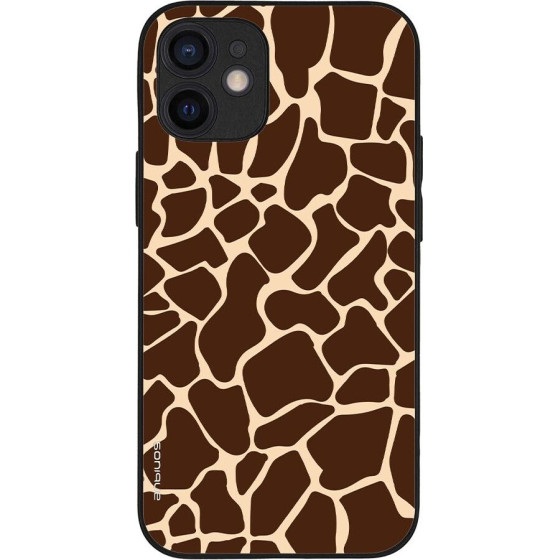 Sonique ���� Animal Print Series ��� Apple Iphone 12 Mini Giraffe 01