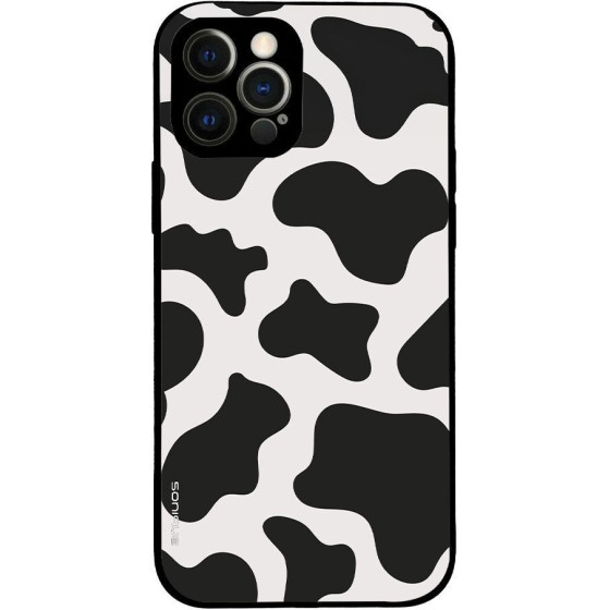 Sonique ���� Animal Print Series ��� Apple Iphone 12 Pro Cow 01